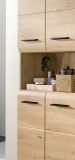 Badezimmer Hochschrank Set Cover in Artisan Eiche 2x Mehrzweckschrank 180 x 185 cm