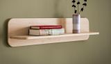 Wandboard Elverum in Eiche natur Wandregal skandinavisch 90 cm
