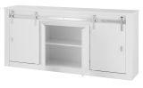 Sideboard Miami in wei Hochglanz Kommode 201 x 92 cm, Soft-Close