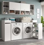 Waschmaschinenschrank Flexy in wei Set 6-teilig 190 x 195 cm