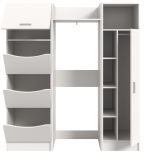 Waschmaschinenschrank Flexy in wei Set 3-teilig 176 x 196 cm