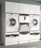 Waschmaschinenschrank Flexy in wei Set 3-teilig 192 x 196 cm