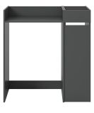 Waschmaschinenumbau Set Flexy in grau 2-teilig �berbauschrank und Anstellregal