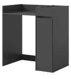 Waschmaschinenumbau Set Flexy in grau 2-teilig �berbauschrank und Anstellregal