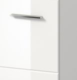 Garderobe Set 3-teilig Cover in wei� Hochglanz 98 x 191 cm