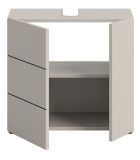 Waschbeckenunterschrank Larik in Kaschmir Badezimmer Unterschrank 60 x 56 cm