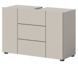 Waschbeckenunterschrank Larik in Kaschmir Badezimmer Unterschrank 82 x 56 cm