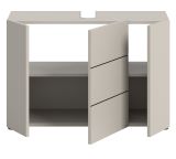 Waschbeckenunterschrank Larik in Kaschmir Badezimmer Unterschrank 82 x 56 cm