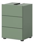 Waschbeckenunterschrank Larik in gr�n Badezimmer Unterschrank 38 x 56 cm