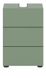 Waschbeckenunterschrank Larik in gr�n Badezimmer Unterschrank 38 x 56 cm