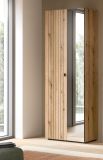 Garderobenschrank Loreno in Evoke Eiche Schuhschrank 70 x 192 cm, variable Inneneinteilung