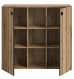 Flurkommode Loreno in Evoke Eiche Schuhschrank 106 cm