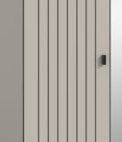 Garderobenschrank Loreno in Kaschmir Schuhschrank 70 x 192 cm, variable Inneneinteilung