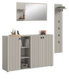 Garderobe Set 3-teilig Loreno in Kaschmir 196 x 192 cm