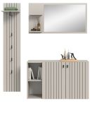 Garderobe Set 3-teilig Loreno in Kaschmir 152 x 192 cm