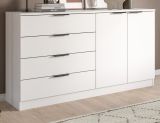 Sideboard Swan in wei� Kommode 148 x 80 cm