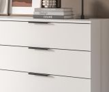Sideboard Swan in wei� Kommode 185 x 80 cm