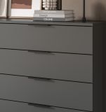 Sideboard Swan in grau Kommode 185 x 80 cm