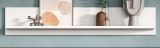 Wandboard Cover in wei� Wandregal 110 x 20 cm