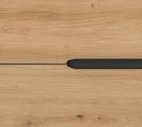 Nachttisch Set Cooper in Artisan Eiche und grau 2 x Nachtkommode