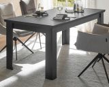 Esstisch Filmore in Schwarz matt Landhaus 180 x 90 cm