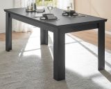 Esstisch Filmore in Schwarz matt Landhaus 180 x 90 cm