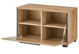 Garderobe Sitzbank Design-D in Evoke Eiche 80 x 50 cm