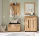 Garderobenspiegel mit Ablage Design-D in Evoke Eiche 79 x 89 cm