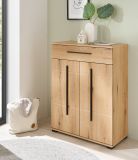 Schuhschrank Design-D in Evoke Eiche 80 x 103 cm