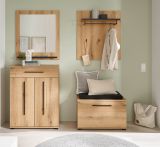 Schuhschrank Design-D in Evoke Eiche 80 x 103 cm