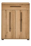Schuhschrank Design-D in Evoke Eiche 80 x 103 cm