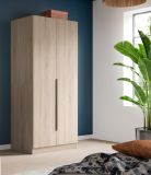 Kleiderschrank Swan in Sonoma Eiche Dreht�renschrank 2-t�rig 80 x 181 cm