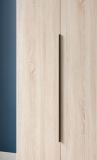 Kleiderschrank Swan in Sonoma Eiche Dreht�renschrank 2-t�rig 80 x 181 cm