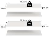 Kleiderschrank Swan in wei� Dreht�renschrank 5-t�rig 200 x 181 cm