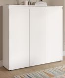 Kommode Assino in wei� 105 x 111 cm