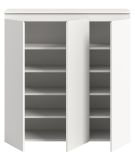 Kommode Assino in wei� 105 x 111 cm