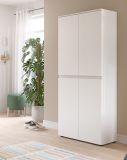 Mehrzweckschrank Assino in wei� 70 x 175 cm