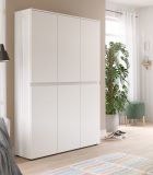 Mehrzweckschrank Assino in wei� 105 x 175 cm