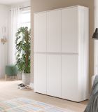 Mehrzweckschrank Assino in wei� 105 x 175 cm