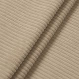 Sofa Valero in beige Cord Ecksofa 4-Sitzer 276 x 183 cm