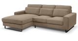Sofa Valero in braun-beige Cord Ecksofa 4-Sitzer 276 x 183 cm