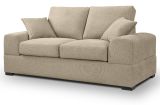 Sofa Novana in beige Strukturstoff 2-Sitzer 182 cm