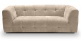 Sofa Astaro in beige Strukturstoff 2,5-Sitzer 217 cm