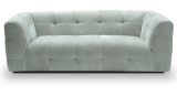 Sofa Astaro in mintblau Strukturstoff 2,5-Sitzer 217 cm