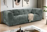 Sofa Astaro in petrol Strukturstoff 2,5-Sitzer 217 cm