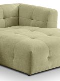 Sofa Astaro in gr�n Webstoff Ecksofa 5-Sitzer 292 x 161 cm