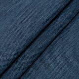 Sofa Alanto in blau Flachgewebe 2,5-Sitzer 203 cm