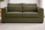 Sofa Canedo in khaki Cord Couch 2,5-Sitzer 200 cm