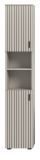Badezimmer Hochschrank Livia in Kaschmir Badschrank 30 x 192 cm