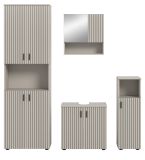 Badm�bel Set 4-teilig Livia in Kaschmir Badkombination 180 x 192 cm